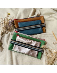 TRIPLETTE GRAND MODELE EN CUIR - BANDIT MANCHOT