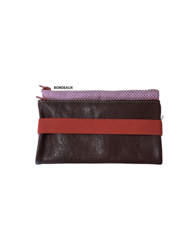 DOUBLE TROUSSE EN CUIR GRAND MODELE -  BANDIT MANCHOT