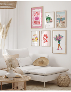 ILLUSTRATION AQUARELLE 30x40 CM - ALL THE WAYS TO SAY