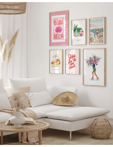 ILLUSTRATION AQUARELLE 30x40 CM - ALL THE WAYS TO SAY