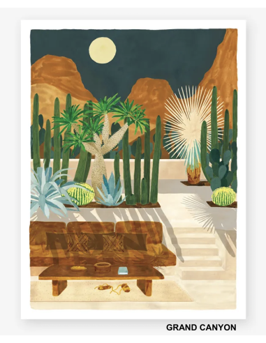 ILLUSTRATION AQUARELLE 30x40 CM - ALL THE WAYS TO SAY