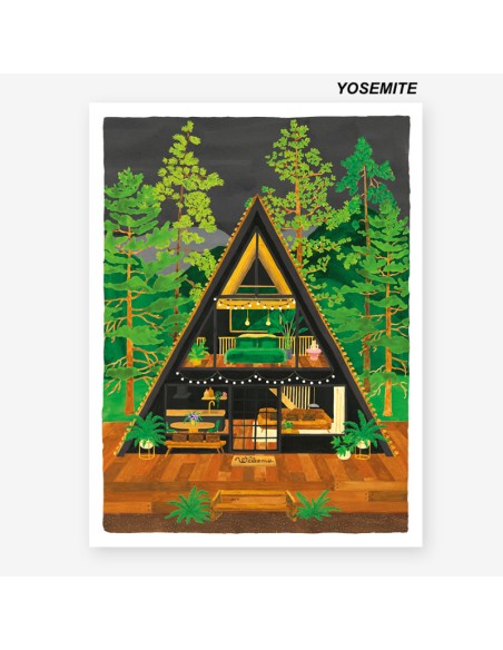 ILLUSTRATION AQUARELLE 30x40 CM - ALL THE WAYS TO SAY