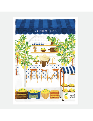 ILLUSTRATION AQUARELLE 30x40 CM - ALL THE WAYS TO SAY