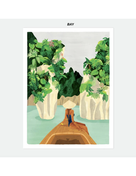 ILLUSTRATION AQUARELLE 30x40 CM - ALL THE WAYS TO SAY