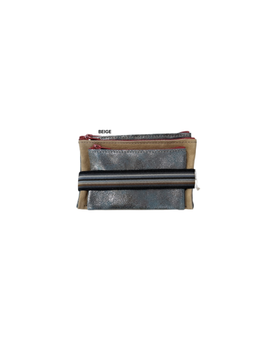 TRIPLETTE EN CUIR MOYEN MODELE - BANDIT MANCHOT