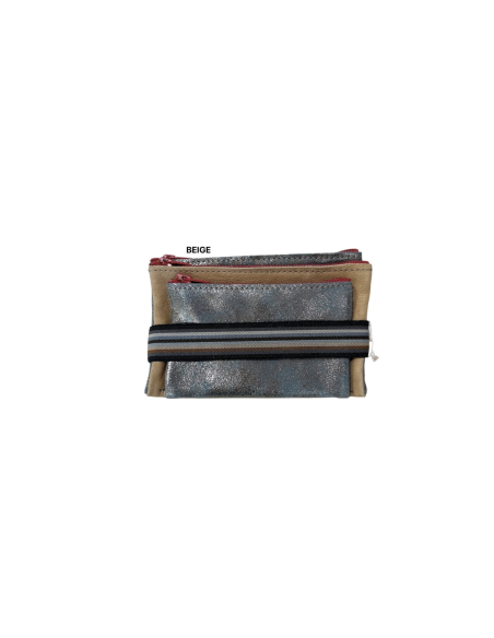 TRIPLETTE EN CUIR MOYEN MODELE - BANDIT MANCHOT