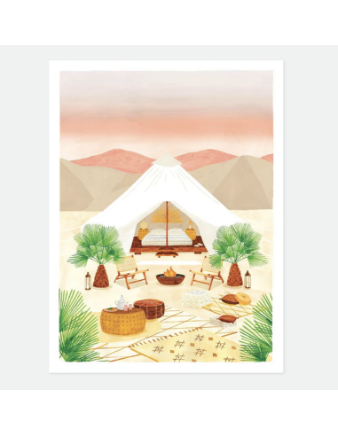 ILLUSTRATION AQUARELLE 30x40 CM - ALL THE WAYS TO SAY