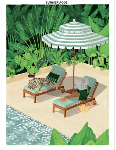 ILLUSTRATION AQUARELLE 30x40 CM - ALL THE WAYS TO SAY