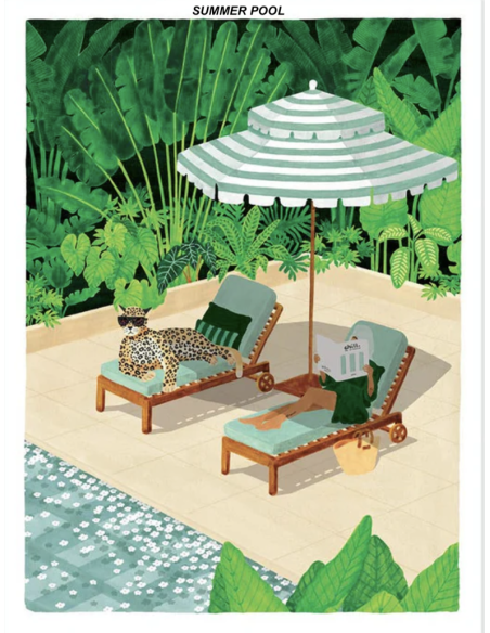 ILLUSTRATION AQUARELLE 30x40 CM - ALL THE WAYS TO SAY