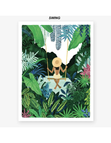 ILLUSTRATION AQUARELLE 30x40 CM - ALL THE WAYS TO SAY