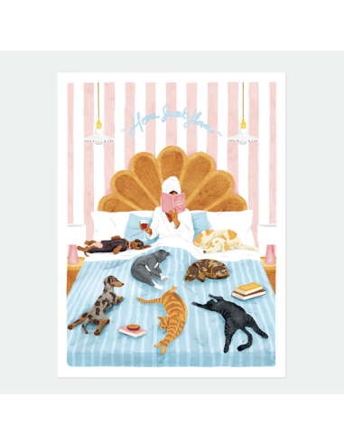 ILLUSTRATION AQUARELLE 30x40 CM - ALL THE WAYS TO SAY