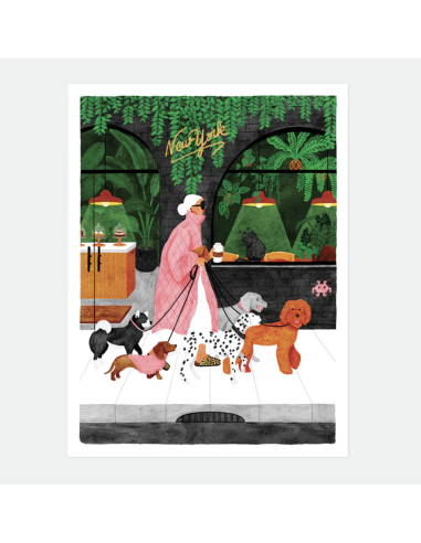 ILLUSTRATION AQUARELLE 30x40 CM - ALL THE WAYS TO SAY