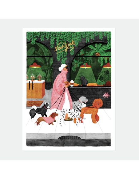 ILLUSTRATION AQUARELLE 30x40 CM - ALL THE WAYS TO SAY