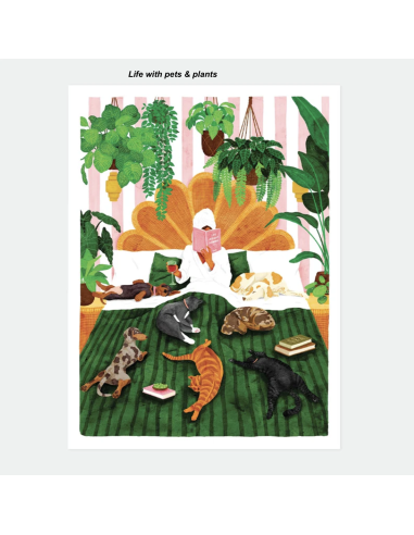 ILLUSTRATION AQUARELLE 30x40 CM - ALL THE WAYS TO SAY