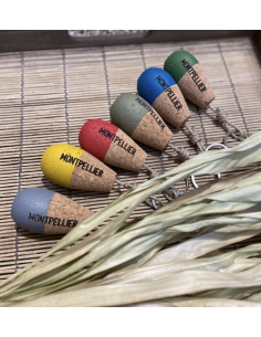 PORTE CLES FLOTTEUR EN LIEGE - SOPHIE JANIERE