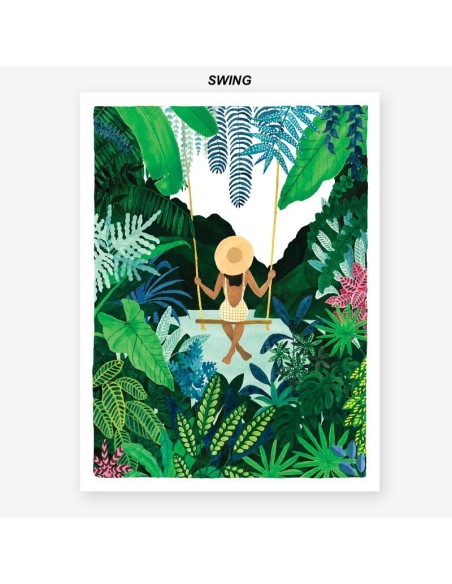 ILLUSTRATION AQUARELLE 18X24 CM - ALL THE WAYS TO SAY