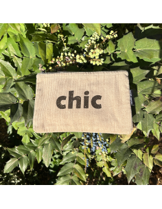 TROUSSE PLATE VELOURS PAILLETTES - SOPHIE JANIERE