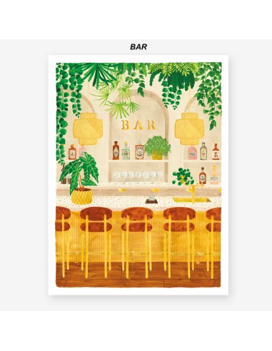 ILLUSTRATION AQUARELLE 18X24 CM - ALL THE WAYS TO SAY