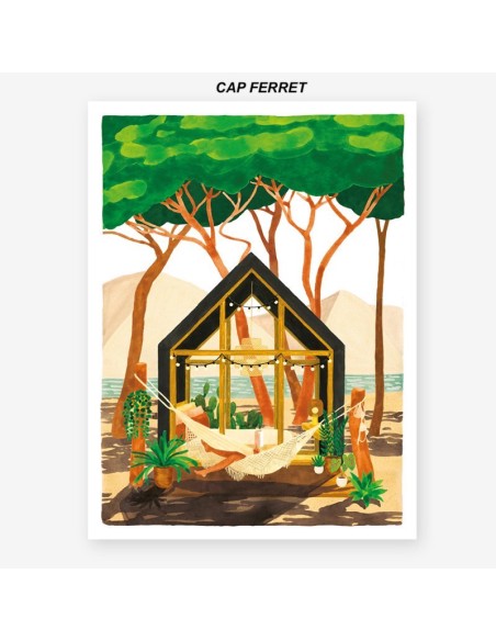 ILLUSTRATION AQUARELLE 18X24 CM - ALL THE WAYS TO SAY