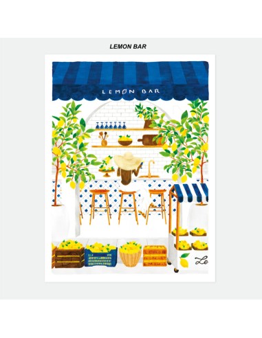 ILLUSTRATION AQUARELLE 18X24 CM - ALL THE WAYS TO SAY