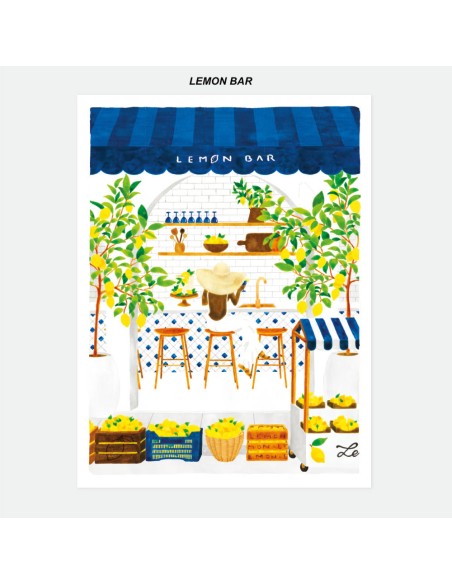 ILLUSTRATION AQUARELLE 18X24 CM - ALL THE WAYS TO SAY