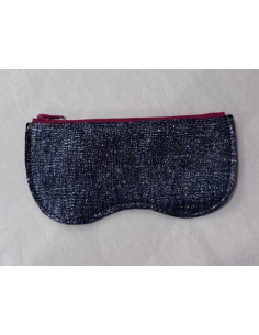 ETUI A LUNETTES ZIPPE EN CUIR - BANDIT MANCHOT  2