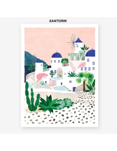 ILLUSTRATION AQUARELLE 18X24 CM - ALL THE WAYS TO SAY