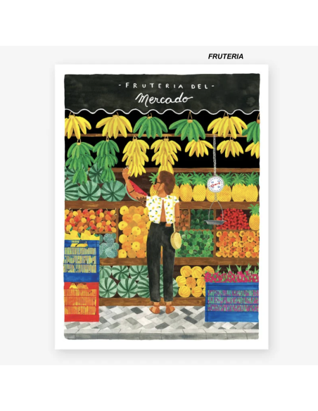 ILLUSTRATION AQUARELLE 18X24 CM - ALL THE WAYS TO SAY