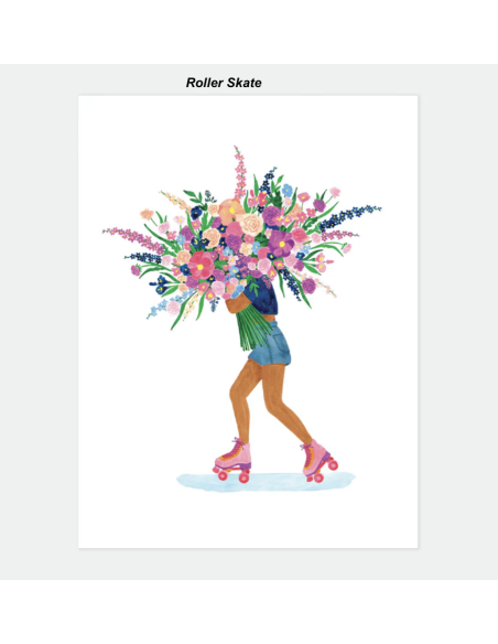 ILLUSTRATION AQUARELLE 18X24 CM - ALL THE WAYS TO SAY