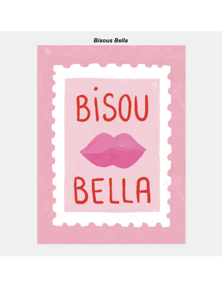 ILLUSTRATION AQUARELLE 18X24 CM - ALL THE WAYS TO SAY