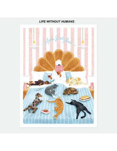 ILLUSTRATION AQUARELLE 18X24 CM - ALL THE WAYS TO SAY