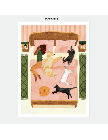 ILLUSTRATION AQUARELLE 18X24 CM - ALL THE WAYS TO SAY