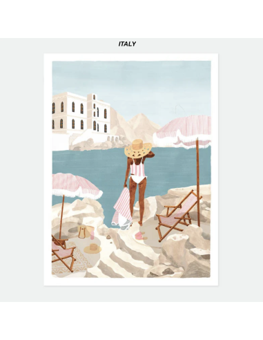 ILLUSTRATION AQUARELLE 18X24 CM - ALL THE WAYS TO SAY