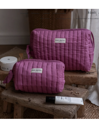 TROUSSE DE BEAUTE PIVOINE - BINDI ATELIER