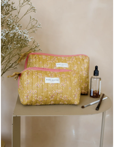 TROUSSE DE BEAUTE ITSI KAKI - BINDI ATELIER
