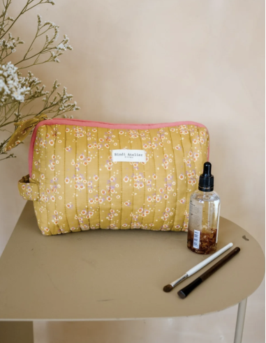 TROUSSE DE BEAUTE ITSI KAKI - BINDI ATELIER