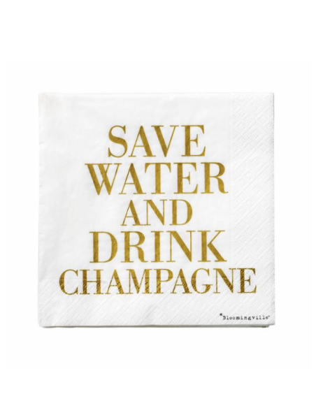 LOT DE 20 SERVIETTES EN PAPIER - BLOOMINGVILLE