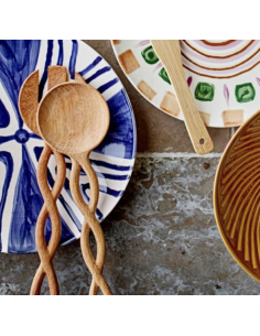COUVERTS À SALADE EN BOIS DOUSSIÉ - BLOOMINGVILLE