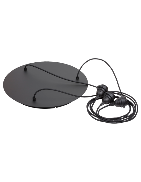 PLAFONNIER TRIPLE - LA CASE DE COUSIN PAUL