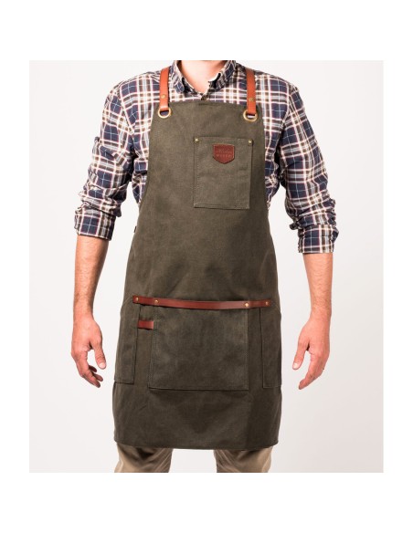 TABLIER TOILE WAXEE No.547 - ALASKAN MAKER