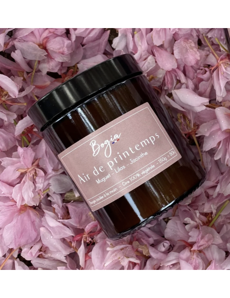 BOUGIE PARFUMEE ESSENTIELLE 150G - BOGIA