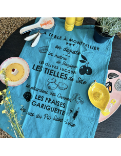TORCHON A TABLE A MONTPELLIER - SOPHIE JANIERE