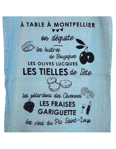 TORCHON A TABLE A MONTPELLIER - SOPHIE JANIERE