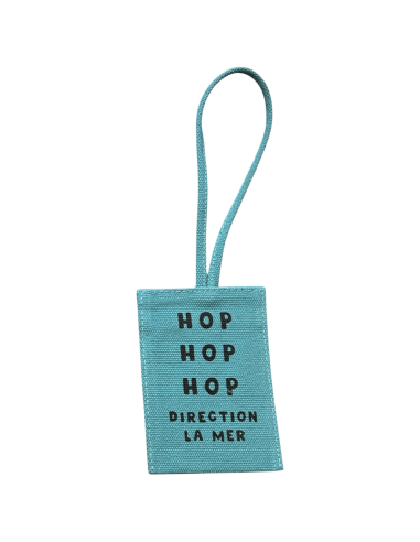 ETIQUETTE BAGAGE EN COTON - SOPHIE JANIERE