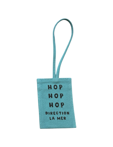 ETIQUETTE BAGAGE EN COTON - SOPHIE JANIERE