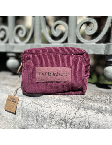 TROUSSE EN VELOURS EMILIE PETITS TRESORS - SOPHIE JANIERE
