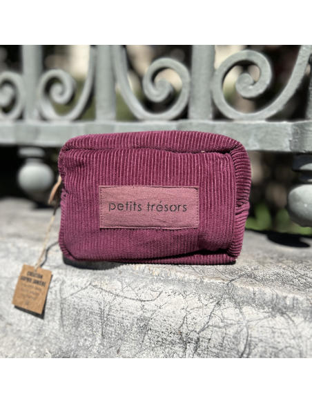 TROUSSE EN VELOURS EMILIE PETITS TRESORS - SOPHIE JANIERE
