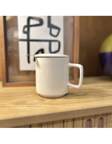 TISANIERE EN PORCELAINE - SOPHIE JANIERE