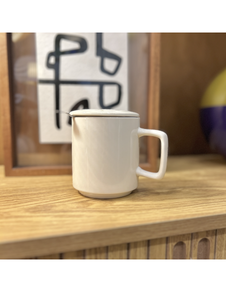 TISANIERE EN PORCELAINE - SOPHIE JANIERE