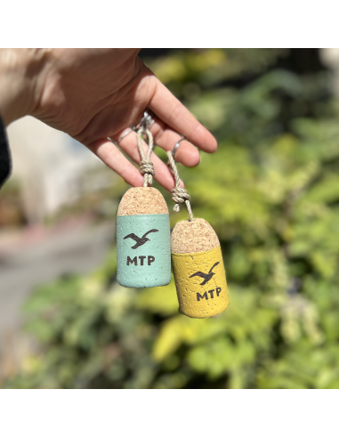 PORTE CLES BOUÉE EN LIEGE - SOPHIE JANIERE